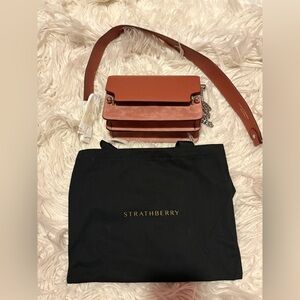 Strathberry East/West Stylist Burnt Orange